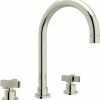 Wholesale 😍 ROHL® Modern™ Two Handle Widespread Bathroom Sink Faucet in Polished Nickel 😉 -ROHL Sales Query 570