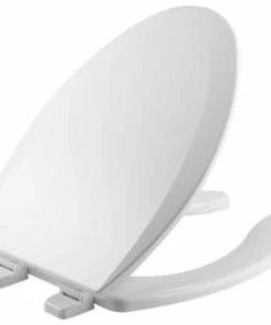 Best deal 🧨 Bemis Elongated Open Front Toilet Seat with Cover in White 🔥