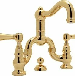 Top 10 💯 ROHL® Aqui Two Handle Bathroom Sink Faucet in Inca Brass 💯