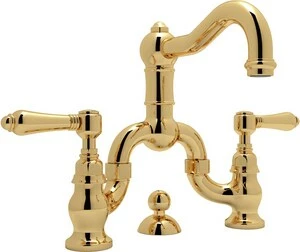 Top 10 💯 ROHL® Aqui Two Handle Bathroom Sink Faucet in Inca Brass 💯 3 Top 10 💯 ROHL® Aqui Two Handle Bathroom Sink Faucet in Inca Brass 💯