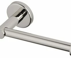 New 😍 ROHL® Italian Country Bath Wall Mount Toilet Tissue Holder in Polished Nickel 👍