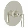 New ⭐ ROHL® San Giovanni™ Single Handle Bathtub & Shower Faucet in Polished Nickel (Trim Only) ⭐ -ROHL Sales Query 595