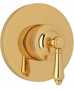 Cheap 😉 ROHL® Country Bath Single Handle Bathtub & Shower Faucet in Inca Brass (Trim Only) ✨