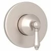 Outlet 🥰 ROHL® Single Handle Bathtub & Shower Faucet in Polished Nickel (Trim Only) 🎉 -ROHL Sales Query 632