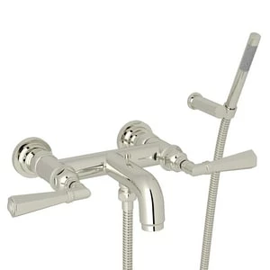 Cheapest ✨ ROHL® San Giovanni™ Two Handle Wall Mount Filler in Polished Nickel ⌛ 3 Cheapest ✨ ROHL® San Giovanni™ Two Handle Wall Mount Filler in Polished Nickel ⌛