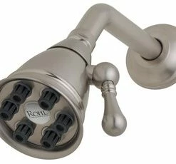 Best Sale 🧨 ROHL® Bellia Single Function Showerhead in Tuscan Brass 🔔