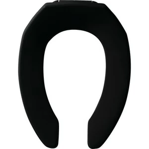 Flash Sale ๐ Bemis Elongated Open Front Toilet Seat in Black (Less Cover) ๐ 3 Flash Sale ๐ Bemis Elongated Open Front Toilet Seat in Black (Less Cover) ๐