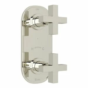 Promo 🔔 ROHL® Lombardia Avanti Two Handle Bathtub & Shower Faucet in Polished Nickel (Trim Only) 👏 3 Promo 🔔 ROHL® Lombardia Avanti Two Handle Bathtub & Shower Faucet in Polished Nickel (Trim Only) 👏