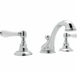 Outlet 😀 ROHL® Viaggio® Two Handle Widespread Bathroom Sink Faucet in Polished Chrome 😀