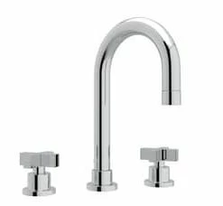 Best Pirce 😍 ROHL® Lombardia® Two Handle Widespread Bathroom Sink Faucet in Polished Chrome 💯