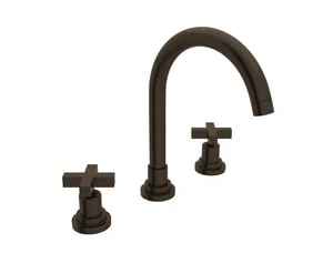 Coupon ✨ ROHL® Lombardia® Two Handle Widespread Bathroom Sink Faucet in Matte Black Cross Handle 🔔 3 Coupon ✨ ROHL® Lombardia® Two Handle Widespread Bathroom Sink Faucet in Matte Black Cross Handle 🔔