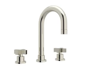 Wholesale 🧨 ROHL® Italian Country Bath Two Handle Widespread Bathroom Sink Faucet in Polished Nickel ⌛ 3 Wholesale 🧨 ROHL® Italian Country Bath Two Handle Widespread Bathroom Sink Faucet in Polished Nickel ⌛