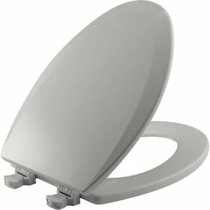 Flash Sale ๐ Bemis Elongated Closed Front Toilet Seat with Cover in Iceโข Grey ๐ 3 Flash Sale ๐ Bemis Elongated Closed Front Toilet Seat with Cover in Iceโข Grey ๐