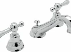 Wholesale 🔥 ROHL® Arcana™ Two Handle Widespread Bathroom Sink Faucet in Polished Chrome 🤩
