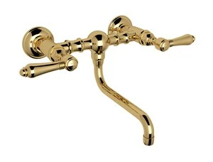 Coupon 😍 ROHL® Italian Country Bath Two Handle Bridge Bathroom Sink Faucet in Inca Brass Lever Handle 🧨 3 Coupon 😍 ROHL® Italian Country Bath Two Handle Bridge Bathroom Sink Faucet in Inca Brass Lever Handle 🧨