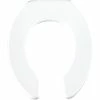 Best Pirce 🧨 Bemis Round Open Front Toilet Seat in White 🎉 -ROHL Sales Query 745
