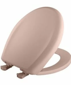 Coupon ๐ Bemis Whisper-Closeยฎ Round Closed Front Toilet Seat with Cover in Venetian Pink ๐งจ