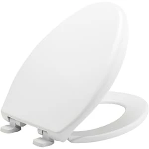 Hot Sale ๐ฅ Bemis Elongated Closed Front Toilet Seat with Cover in White ๐ 3 Hot Sale ๐ฅ Bemis Elongated Closed Front Toilet Seat with Cover in White ๐