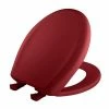 Cheap ✨ Bemis Whisper-Close® Round Closed Front Toilet Seat with Cover in Red 🤩 -ROHL Sales Query 780