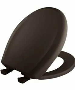 Best Pirce 😍 Bemis Whisper-Close® Round Closed Front Toilet Seat with Cover in Espresso Brown 😍