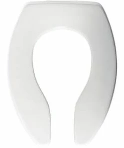Best Pirce 😉 Bemis Elongated Open Front Toilet Seat in White 🔔