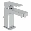 Best Sale 😍 ROHL® Quartile™ Single Handle Monoblock Bathroom Sink Faucet in Polished Chrome 🎁 -ROHL Sales Query 823