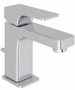 Best Sale 😍 ROHL® Quartile™ Single Handle Monoblock Bathroom Sink Faucet in Polished Chrome 🎁