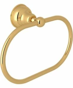 Best reviews of 🎁 ROHL® Country Bath Towel Ring in Inca Brass 🔔