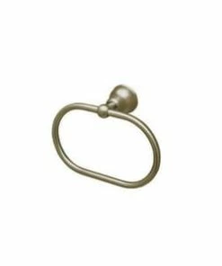 Buy 😉 ROHL® Campo™ Oval Closed Towel Ring in Tuscan Brass 💯