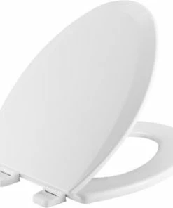 Best reviews of 👏 Bemis Top-Tite® Elongated Closed Front Toilet Seat with Cover in White 🎉