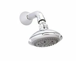 Promo ❤️ ROHL® Bellia Multi Function Champagne, Classic, Massage and Cascade Showerhead in Polished Nickel 🌟