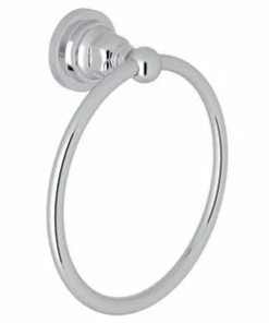 Wholesale 🎉 ROHL® San Giovanni Transitional Bath Round Closed Towel Ring in Polished Chrome 😍