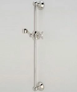 Outlet 🥰 ROHL® Arcana Shower Bar Resin Cap in Polished Chrome ✨