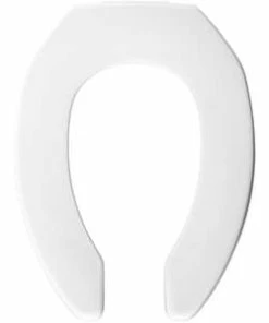 Promo ๐งจ Bemis Medic-Aidยฎ Elongated Open Front Toilet Seat in White ๐