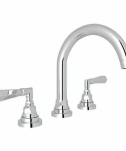 Cheapest 🥰 ROHL® San Giovanni™ Two Handle Widespread Bathroom Sink Faucet in Polished Chrome 🎁