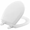 Buy 😍 Bemis Round Closed Front Toilet Seat with Cover in White 🤩 -ROHL Sales Query 967