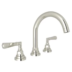 Flash Sale 🛒 ROHL® San Giovanni™ Two Handle Widespread Bathroom Sink Faucet in Polished Nickel 👏 3 Flash Sale 🛒 ROHL® San Giovanni™ Two Handle Widespread Bathroom Sink Faucet in Polished Nickel 👏