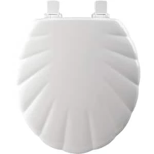 Flash Sale ✨ Bemis Mayfair Round Closed Front Wood Shell Toilet Seat in White 😀 5 Flash Sale ✨ Bemis Mayfair Round Closed Front Wood Shell Toilet Seat in White 😀 - Image 3