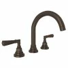 New 💯 ROHL® Lombardia® Two Handle Widespread Bathroom Sink Faucet in Tuscan Brass Lever Handle 🔥 -ROHL Sales Query 99